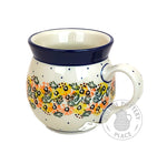 Small Bubble Mug - Polish Pottery