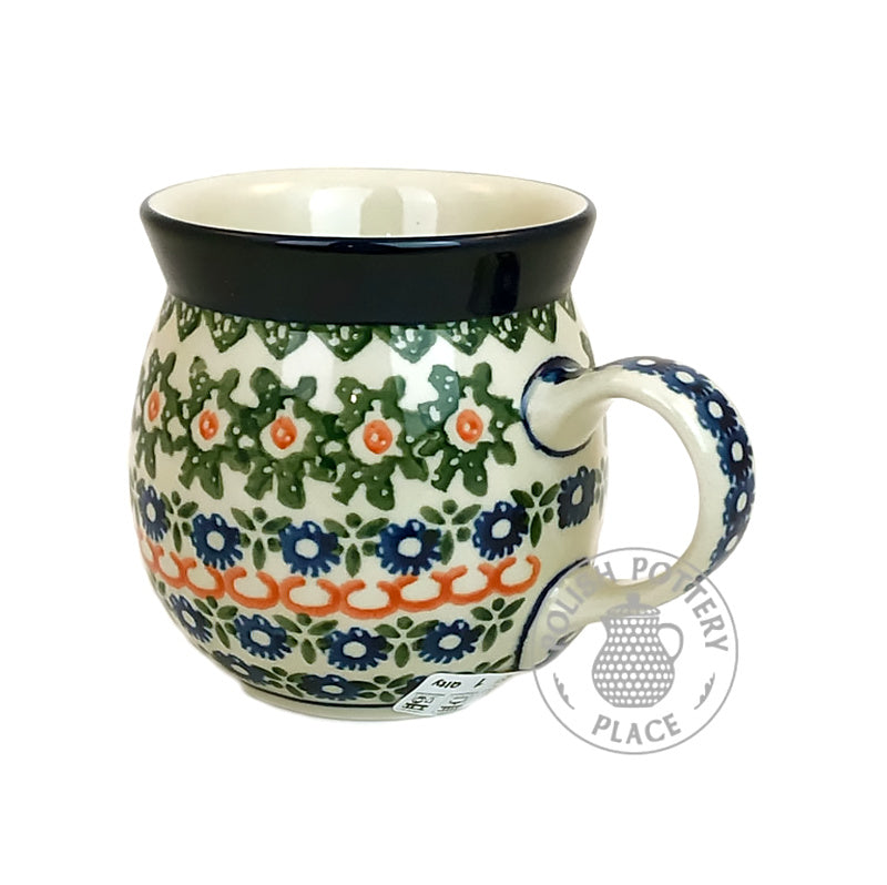 Small Bubble Mug - Polish Pottery