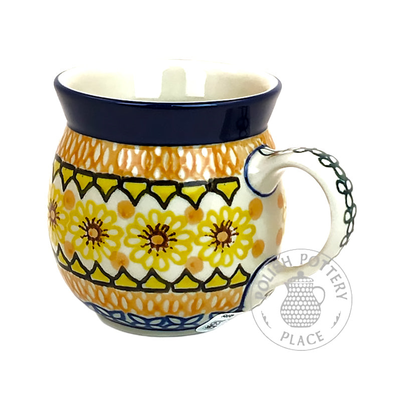 Small Bubble Mug - Polish Pottery