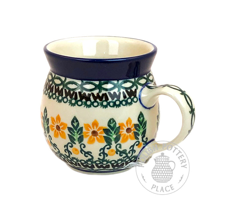 Small Bubble Mug - Polish Pottery