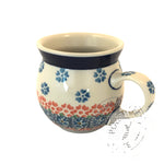 Small Bubble Mug - Polish Pottery