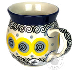 Small Bubble Mug - Polish Pottery