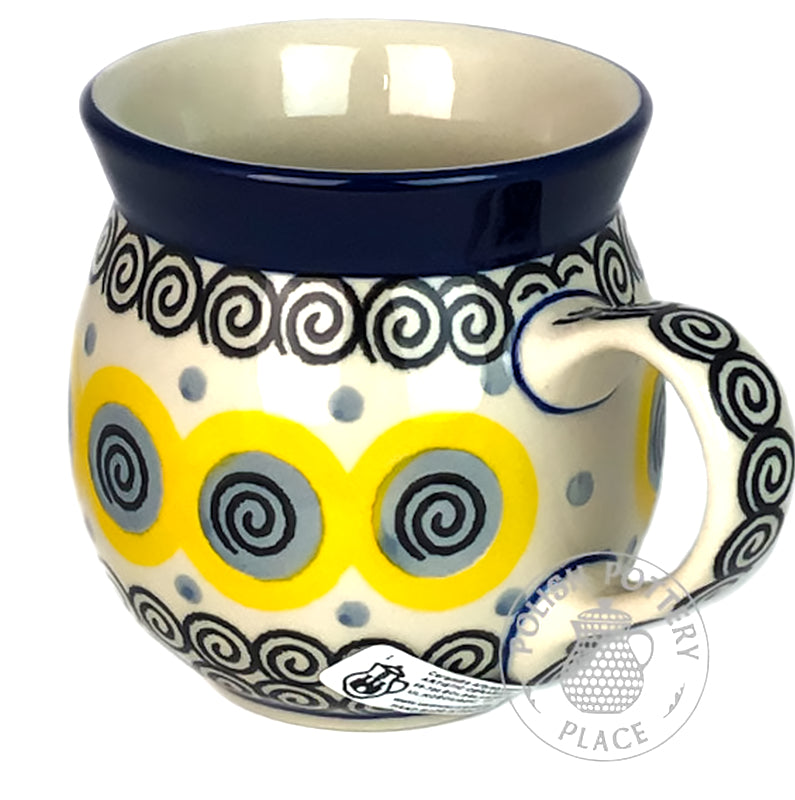 Small Bubble Mug - Polish Pottery