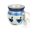 Small Bubble Mug - Polish Pottery