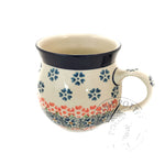 Small Bubble Mug - Polish Pottery