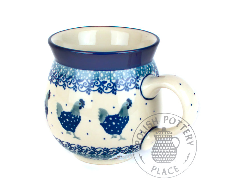 Small Bubble Mug - Polish Pottery