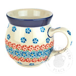 Large Bubble Mug - Polish Pottery