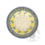 9.25" Pasta Plate - Polish Pottery