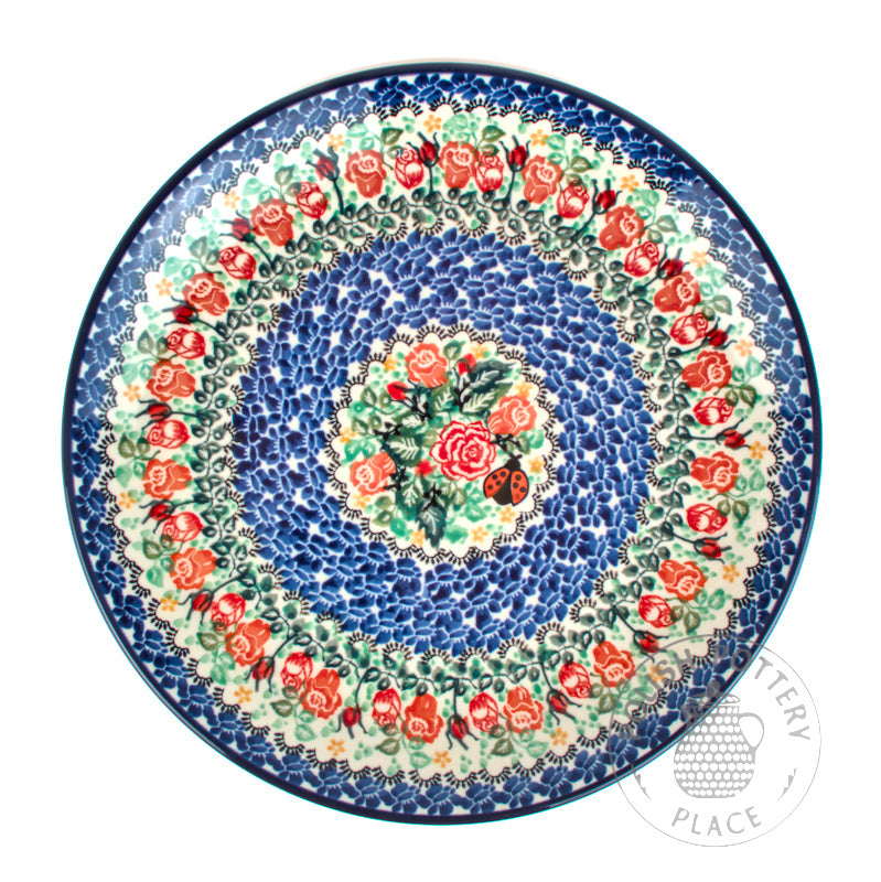 10.5" Dinner Plate - Polish Pottery - UNIKAT