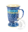 Pedestal Mug - Polish Pottery