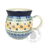 Large Bubble Mug - Polish Pottery