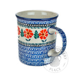 Large Traditional Mug - Polish Pottery